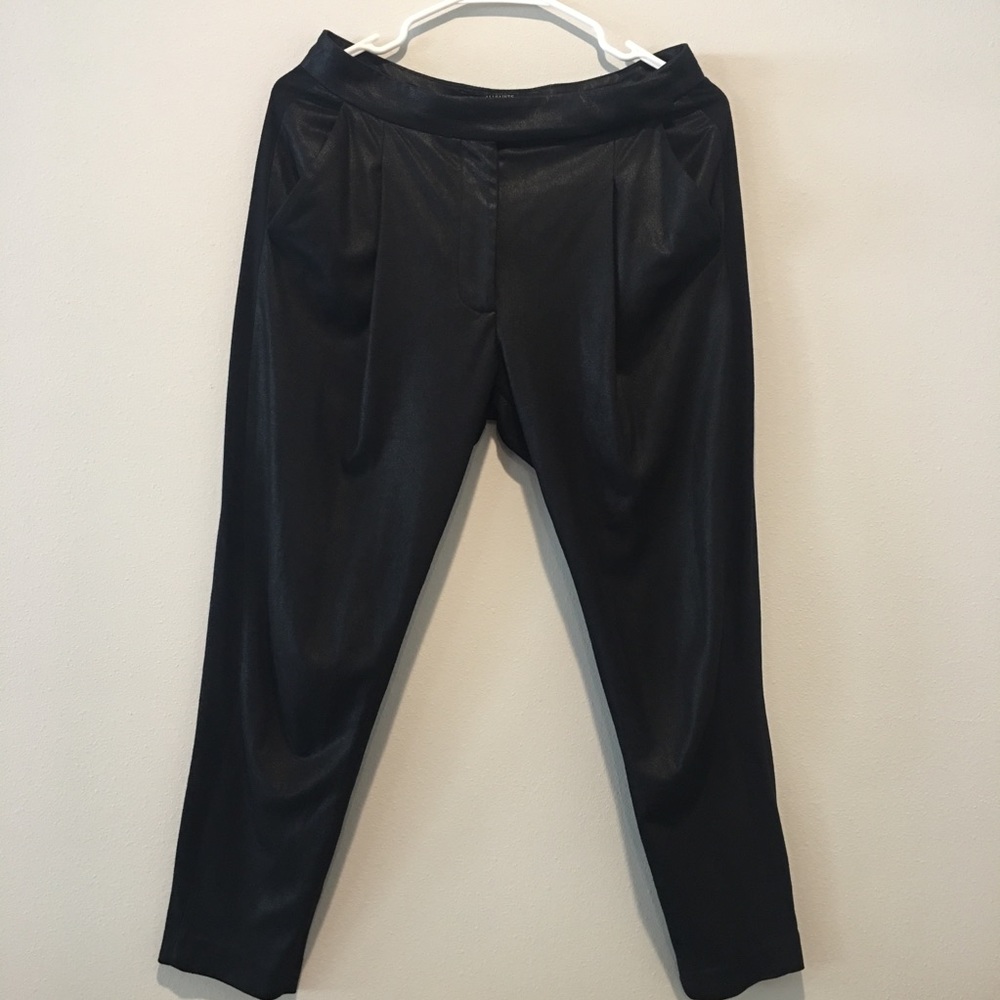 All saints cedie pleated pants